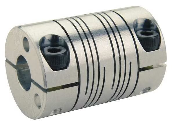 Coupling, 6 Beam Clamp, Bore 1/2 x 5/16 In, Ruland, Mfr#: FCR20-8-5-A