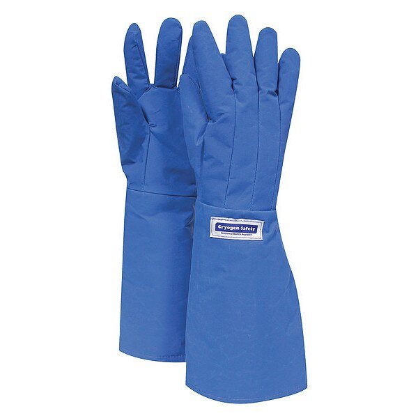 Cryogenic Glove, XL, Blue, PR, National Safety Apparel, Mfr#: G99CRBERXLEL