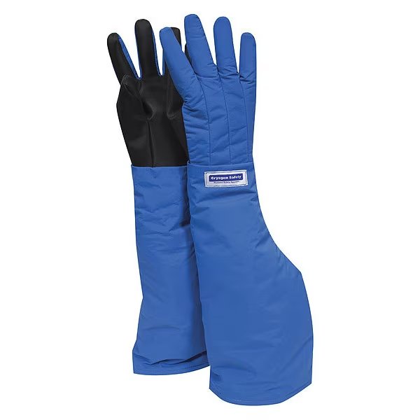 Cryogenic Glove, XL, Olefin/Polyester, PR, National Safety Apparel, Mfr#: G99CRBEPXLSH