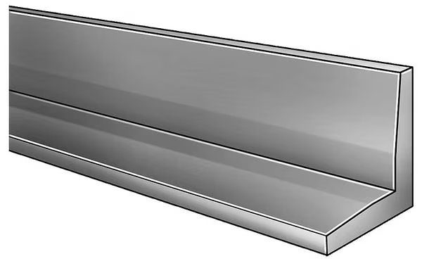 Angle Stock, SS, 3/16In T, 1 1/4 In Leg, 7ft, EnjoyTool Select, Mfr#: 4YTN4