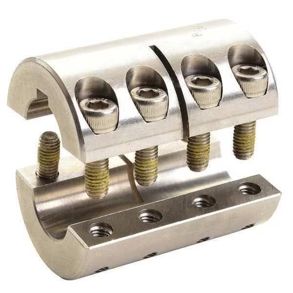 Coupling, Two Piece, Bore Dia 25 mm, Ruland, Mfr#: MSPC-25-25-SS