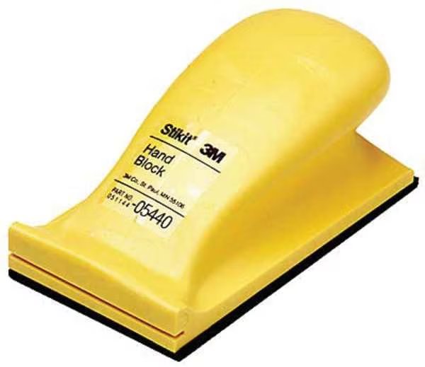 Hand Sanding Block, 5x2-3/4 In, PSA, PK10, 3M, Mfr#: 05440