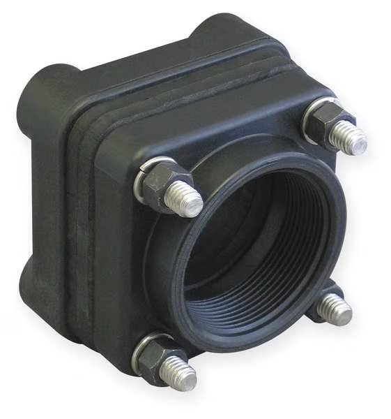 2" FNPT Bolted Bulkhead Tank Flange, Banjo, Mfr#: BF220