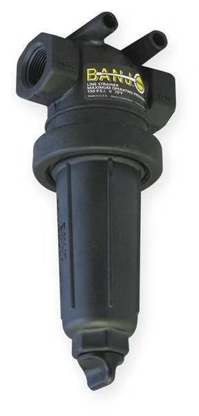 T-Line Strainer, 1", FNPT, 30 Mesh, Black, Banjo, Mfr#: LST100-30