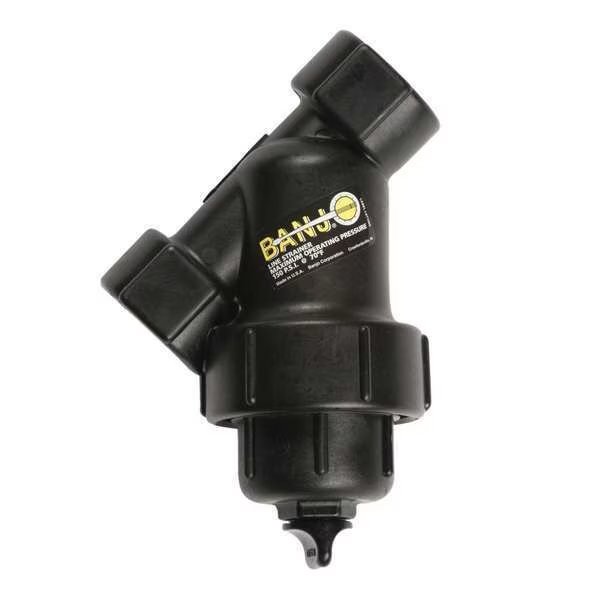 1", FNPT x FNPT, Polypropylene, Y Strainer, 150 psi, Banjo, Mfr#: LS100-20