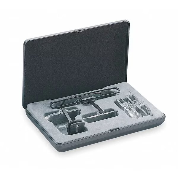 Clip-on Magnifier Kit, 8 Pc, 1.7x-7x, Eschenbach Optik Gmbh, Mfr#: 1647