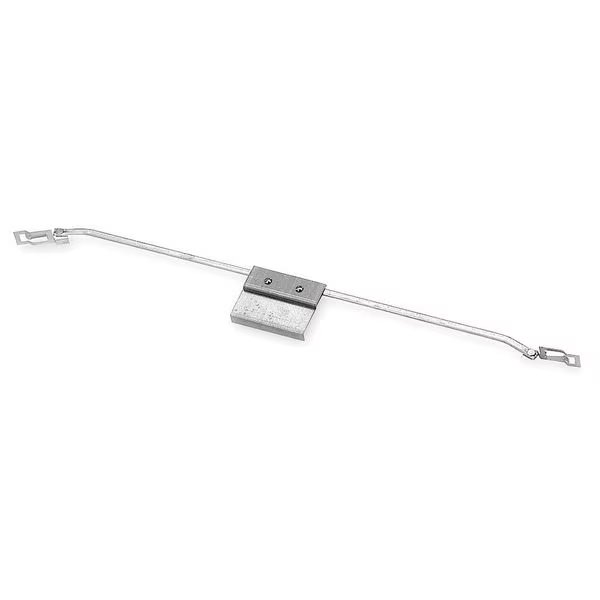 Adjustable T Bar, Clear Anodized Aluminum, Hubbell Wiring Device-Kellems, Mfr#: ATB