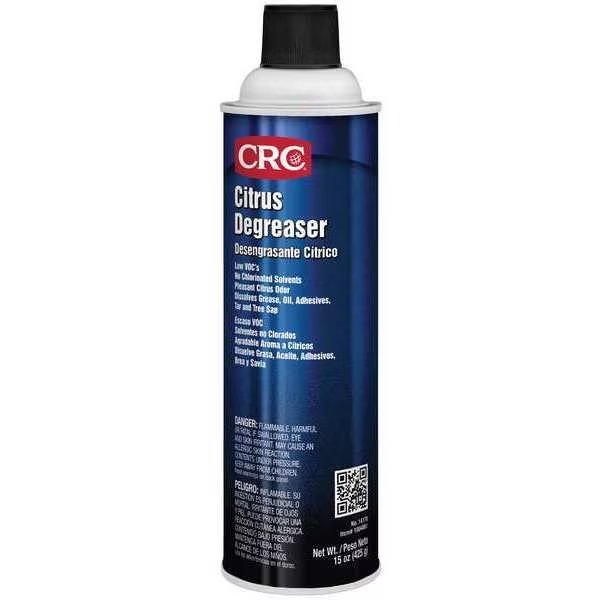 Citrus Degreaser Cleaner/Degreaser, Aerosol Spray Can, Crc, Mfr#: 14170