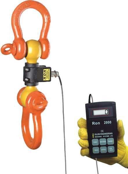 Crane Dynamometer, 4-1/5 In. H, Steel, Ron Crane Scales, Mfr#: RON 2000-S05CC