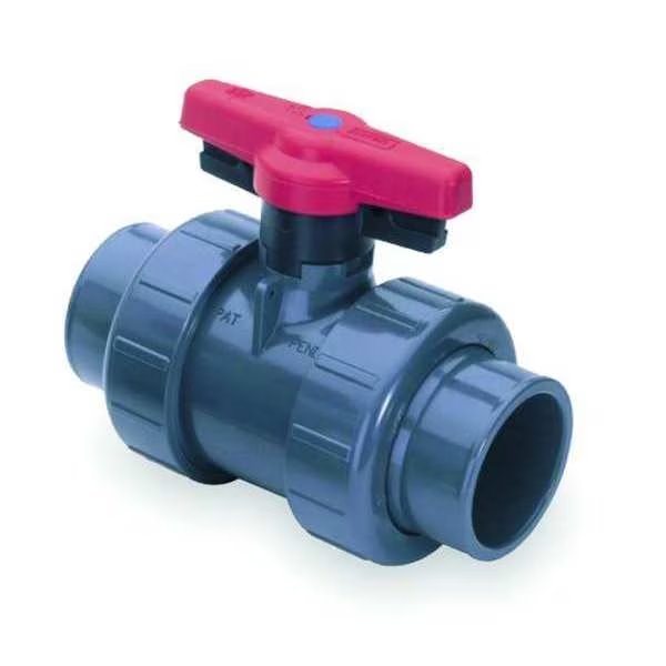 3/4" Socket CPVC Ball Valve Inline True Union, Spears, Mfr#: 1839-007C