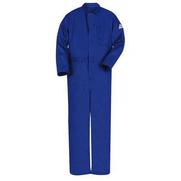 Flame Resistant Contractor Coverall, Navy Blue, L, Vf Imagewear, Mfr#: CEC2NV LN 44