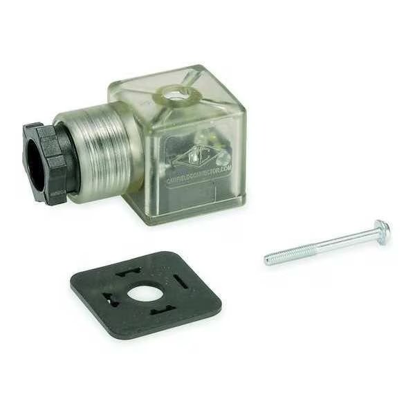 Connector, DIN 436050A, Plug Lead, Standards: IP65