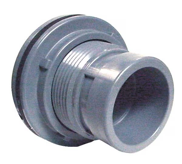 Bulkhead Tank Fitting, 1 In, FNPT, CPVC, Spears, Mfr#: 8172-010C