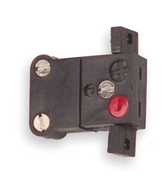 Panel Jack, J, Black, Miniature 2 Pin, Tempco, Mfr#: TCA-102-143