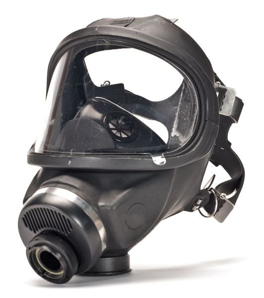 Ultravue Facepiece, hycar, Black, Msa Safety, Mfr#: 457126