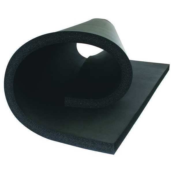 Insulation Sheet, NBR/PVC, 36 in x 48 in, 1 in Wall, Black, K-Flex Usa, Mfr#: 6RSX3X4100