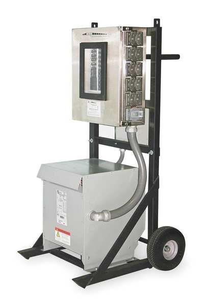 Portble Power Station, 3Ph, 15kVA, 120/208V, Southwire, Mfr#: 6210PDC15-2