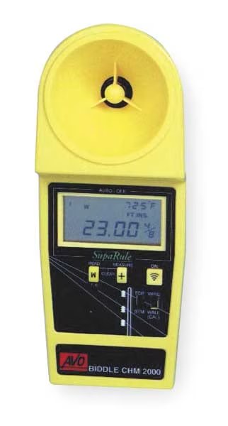 Cable Height Meter, 6 Lines 10 to 75 feet, Megger, Mfr#: 659600E