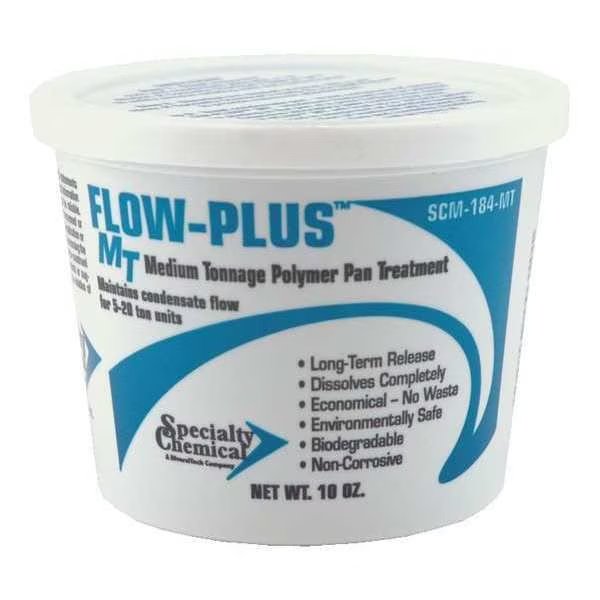 Condensate Pan Treatment, 5 to 20 t, Diversitech, Mfr#: FLOW-PLUS-10