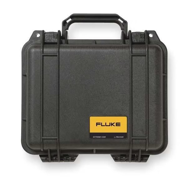 Hard Carrying Case, 11 In. D, 5 In H, Black, Fluke, Mfr#: Fluke-CXT80
