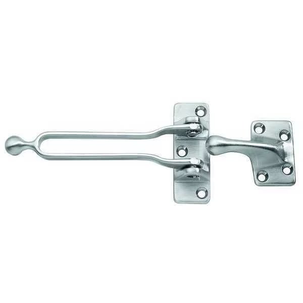 Swing Bar Door Guard, 5-3/8 In. L, Rockwood, Mfr#: 604.4