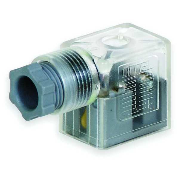 Connector, Coil, 22mm DIN, 110V, Numatics, Mfr#: 230-366 110V