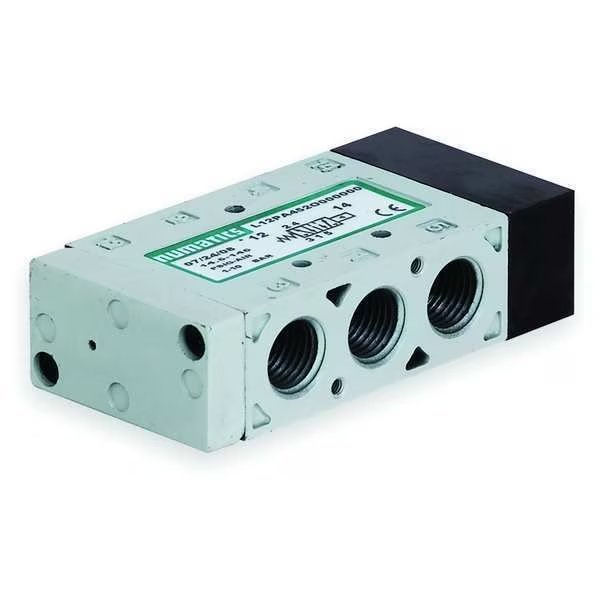 Valve, Air Pilot, 4 Way, 3 Pos, 3/8 In Port, Numatics, Mfr#: L23PP552O000000