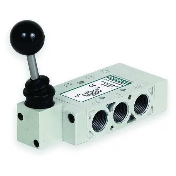 Manual Air Control Valve, 4-Way, 3/8In NPT, Aventics, Mfr#: L23LD452O000000