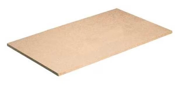 Decking, Particle Board, 41 7/8 in W, 16 1/4 in D, natural, Unfinished Finish, Edsal, Mfr#: RLPB1542