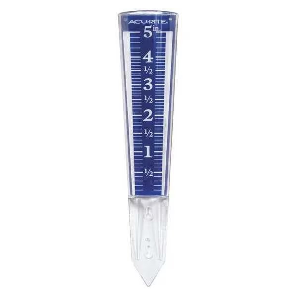 Rain Gauge, Magnifying, 12-1/2 in. H, Acurite, Mfr#: 00850A3
