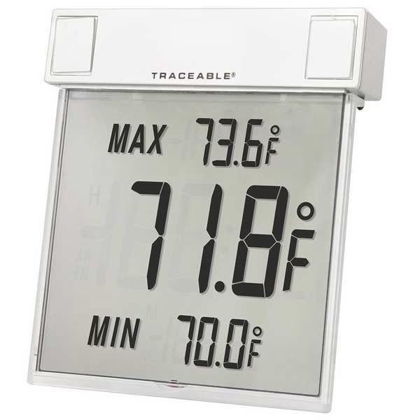 Digital Therm, Big-Digit See-Thru F, Traceable, Mfr#: 4159