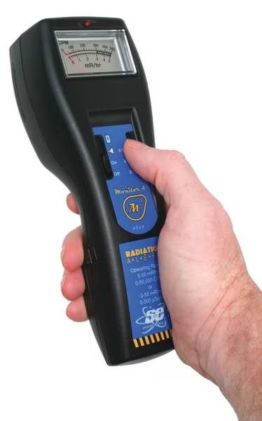 Analog Radiation Detector, Radiation Alert, Mfr#: Monitor 4