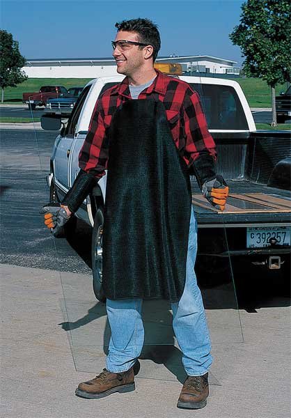 Bib Apron, Black, Nylon, Karewear, Mfr#: 88-APR