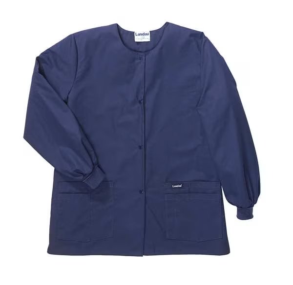 Warm up Jacket, 3XL, Navy, Womens, Landau, Mfr#: 7525BNP XXXL