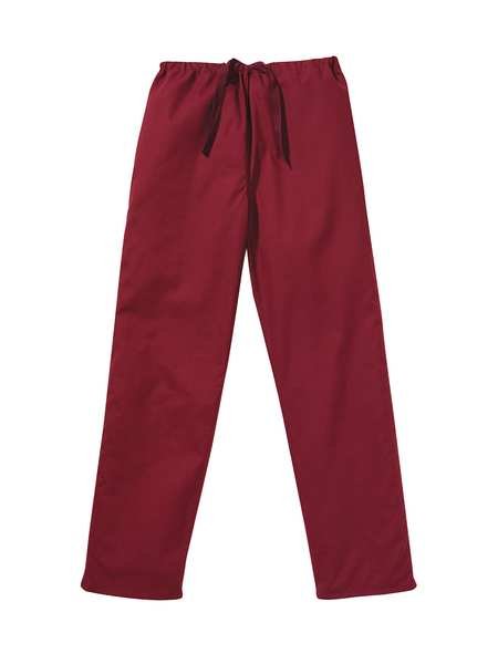 Scrub Pants, M, Wine, Unisex, Landau, Mfr#: 7602RWPMED