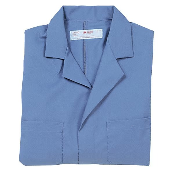 Collared Lab Coat, S, Blue, 43-3/4 In. L, Vf Imagewear, Mfr#: KT30PB RG 38