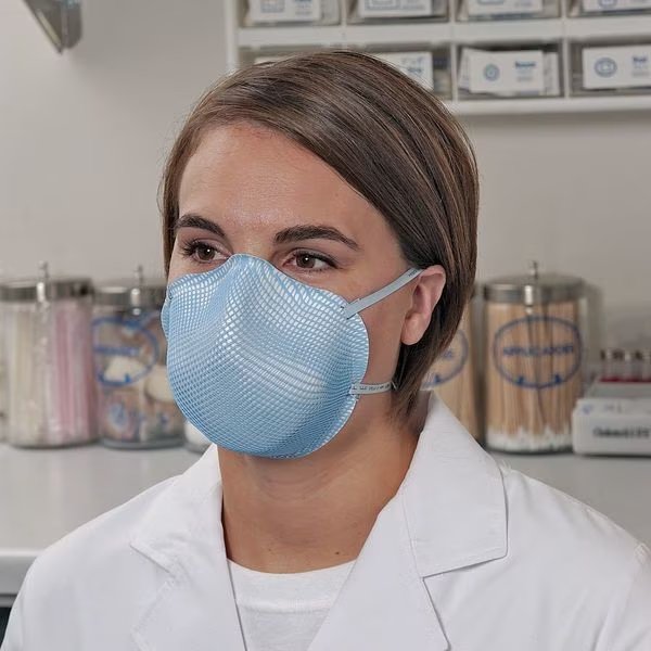 N95 Disposable Healthcare Respirator, S, Blue, PK20, Moldex, Mfr#: 1517