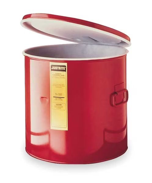 Wash Tank Can, Basket, Benchtop, 1 gal., Justrite, Mfr#: 27711