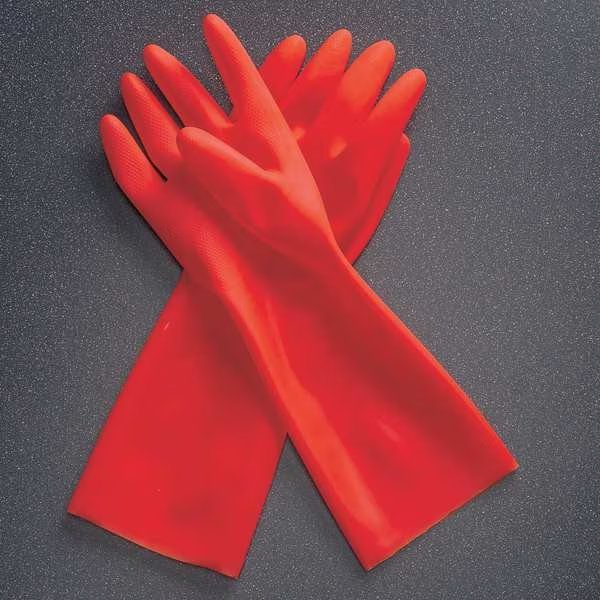 Cleanroom Gloves, Size 7, 20 mil, PR, Mapa, Mfr#: O-240