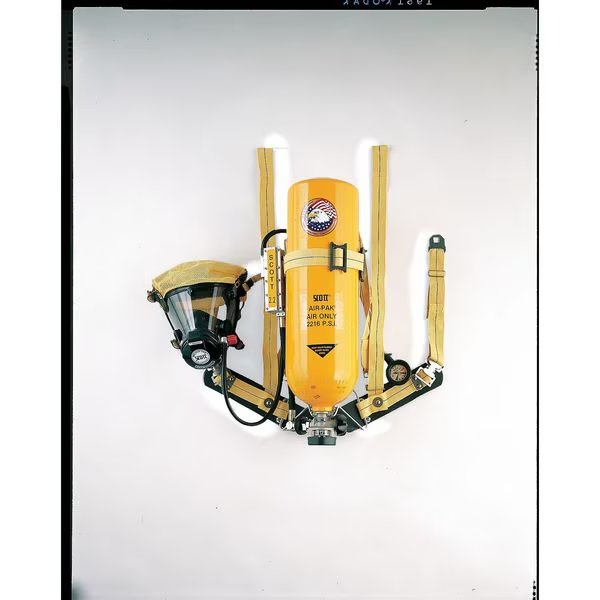 SCBA Cylinder, 2216 psi, Aluminum, Yellow, 3M Scott, Mfr#: 804101-01