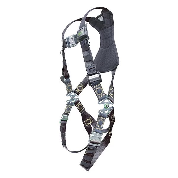 Full Body Harness for Hot Work, L/XL, Kevlar(R)/Nomex(R), Honeywell Miller, Mfr#: RKN-QC/UBK