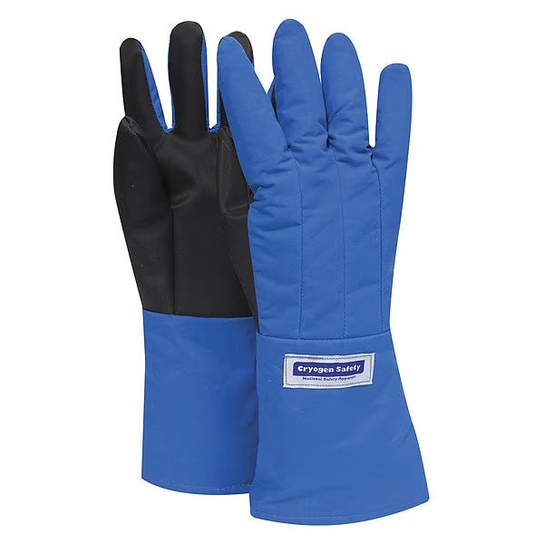 Cryogenic Glove, M, Straight, Blue, PR, National Safety Apparel, Mfr#: G99CRSGPMDMA