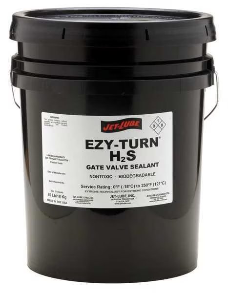 Gate Valve Sealant, EZY-TURN(R) H2S, 10 lb, Jet-Lube, Mfr#: 91022