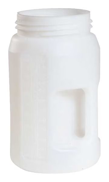 Fluid Storage Container, Drum, HDPE, 3 L, Oil Safe, Mfr#: 101003