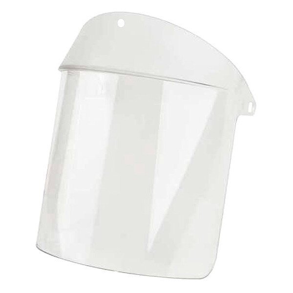 Faceshield Visor, Polycarb, Clr, 8x14in, Oberon, Mfr#: 028AFH+BOX