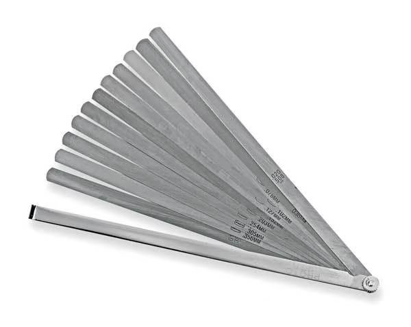 Feeler Gauge Set, 12 Blades, 12 In, Proto, Mfr#: J000SL