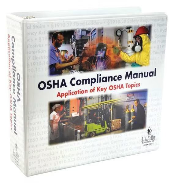 Safety and DOT Reference Book, OSHA Compliance Manual: Application of Key OSHA Topics, English, Brady, Mfr#: 43990