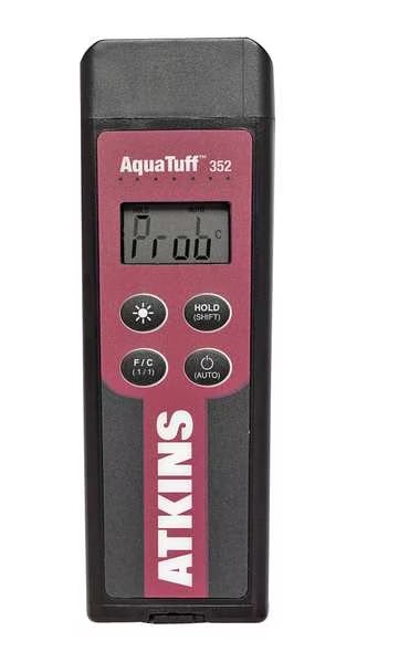 NSF Thermometer, 1 Input, Type K, Cooper-Atkins, Mfr#: 35200-K