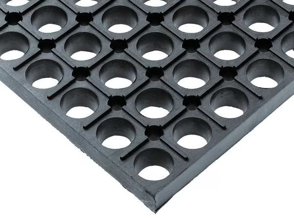 Drainage Holes Drainage Mat 18 In W x 24 In L, 7/8 In, Wearwell, Mfr#: 477.78X18X24GRBK
