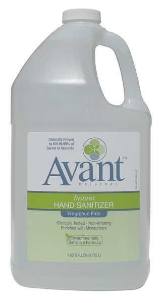 Hand Sanitizer, Bottle, Size 1 gal., Avant, Mfr#: 12089-128-FF